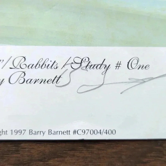 Barry Barnett Print, numbered and  signed - Picture 3 of 6